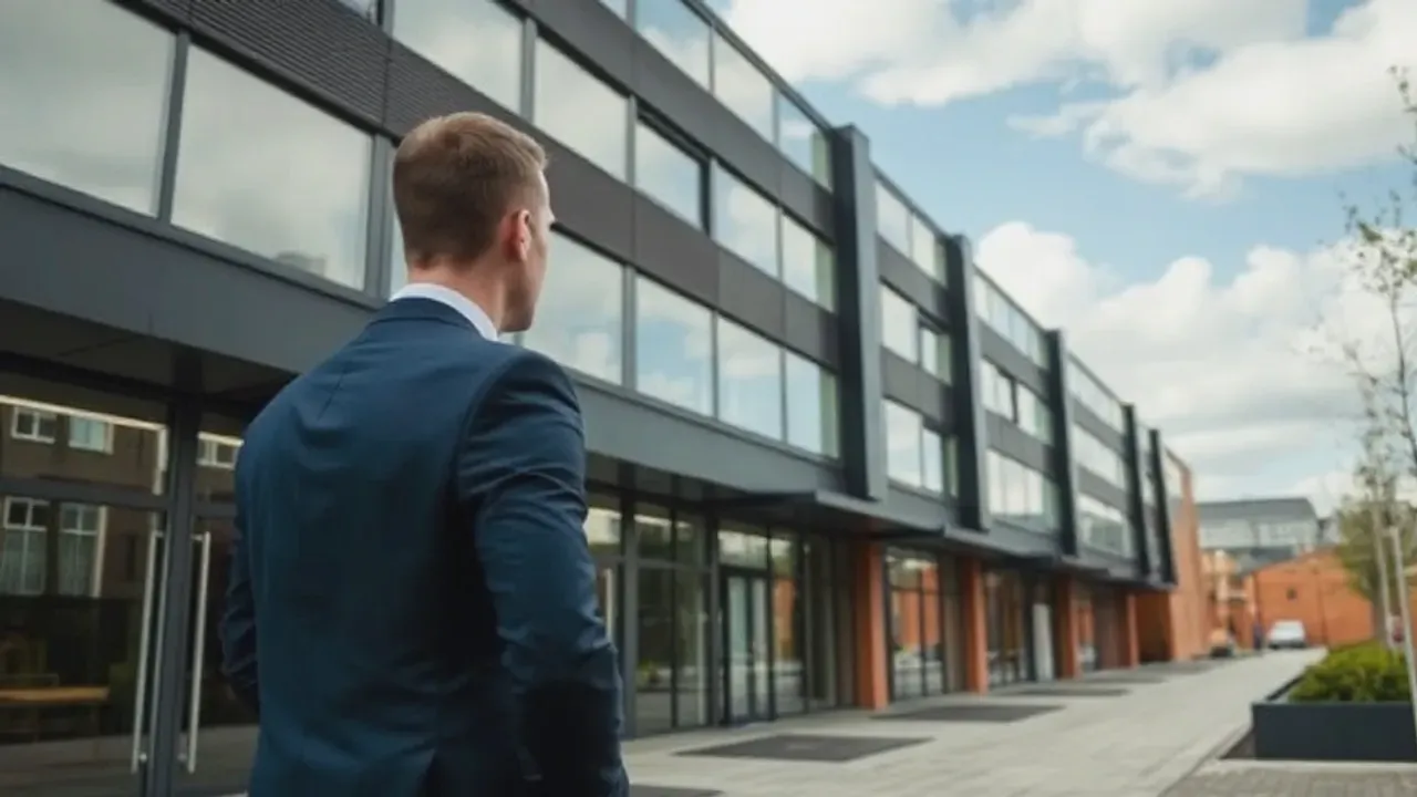 The building and ground relevant to business consulting in Manchester